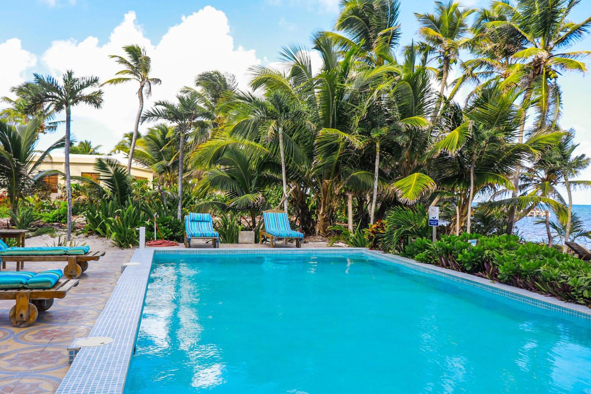 Blue Water Beach Villas San Pedro  Habitación foto
